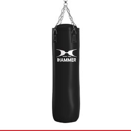 Боксерський мішок HAMMER BOXING Premium Black Kick 100 см - для боксу та кікбоксингу
