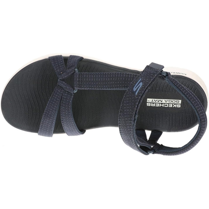 Скечерс Go Walk Flex жіночі сандалії, 39 EU, темно-синій текстиль