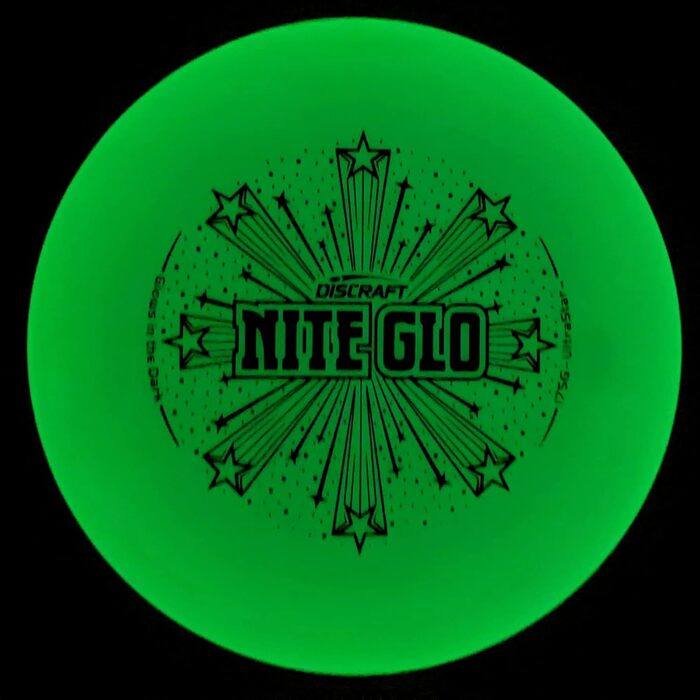 Фрісбі Discraft Ultra-Star 175g Nite-Glo - професійний диск для гри в Ultimate Frisbee, для всіх рівнів
