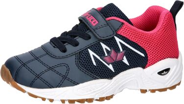 Дитячі спортивні зала-тенісні кросівки Lico Refugio (29 EU) - морський колір, рожевий