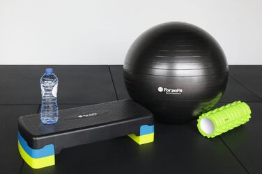 Степпер для аеробіки ForzaFit - регульований, чорний