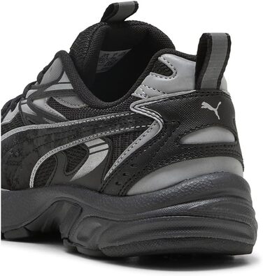 Жіночі кросівки PUMA Milenio Tech Dayinight – стильні та зручні (39 EU, Puma Black Silver Dark Gray)