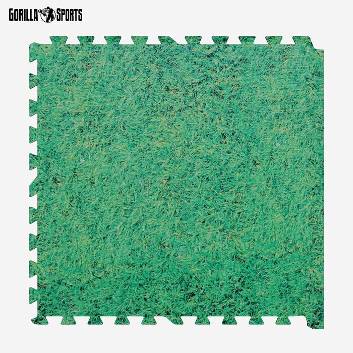 GORILLA SPORTS захисні EVA килимки 60x60x1,2 см, набір 6 шт, антиковзкі, для фітнесу, підлоги, тренажерного залу, басейну