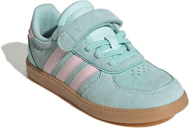 Дитячі кросівки Adidas BREAKNET Sleek - унісекс (35 EU, Semi Flash Aqua Clear Pink Gum 3)