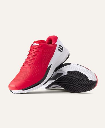 Тенісне взуття Wilson Rush Pro Ace Clay для чоловіків (41 1/3 EU, Infrared White Black)