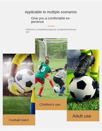 Воротарські рукавички PLbSe: міцний хват, антиковзаючі, дихаючі, для дорослих та дітей, чорний, розмір 7