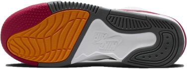 Кросівки Nike Jordan Max Aura 5 для баскетболу, 44.5 EU, білий, помаранчевий, кардинал