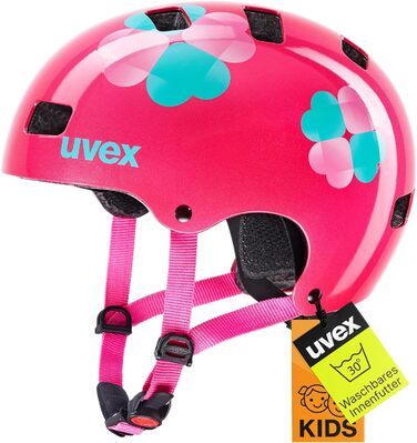 Дитячий велосипедний шолом uvex Kid 3, міцний, регульований розмір, знімна підкладка