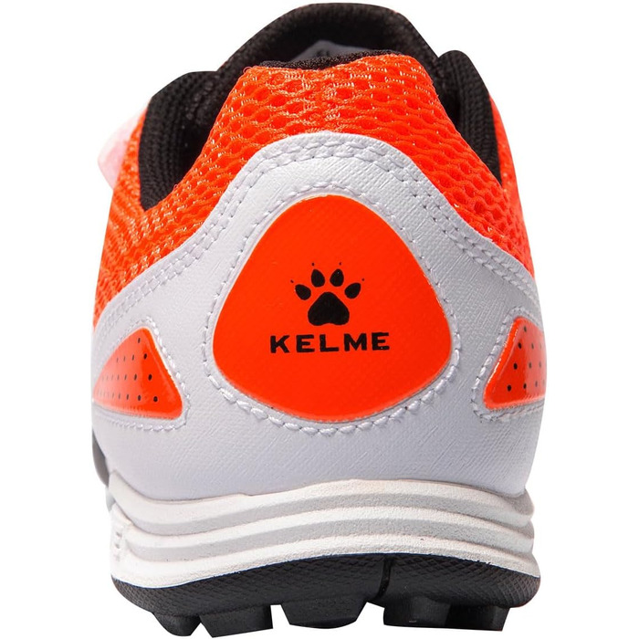 Дитячі футбольні бутси для штучного поля: тренувальні кросівки для хлопчиків та дівчаток, унісекс (33 EU, помаранчевий)