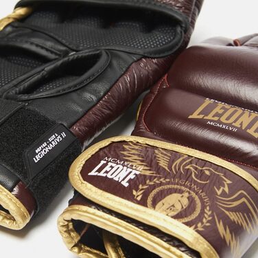 Рукавички для MMA Leone 1947 Legionarvis Bordeaux, L – для греплінгу та фріфайту, тренувальні