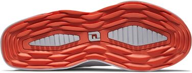 Жіноче golf-взуття FootJoy Prolite, білий, синій, корал (37 EU, широка колодка)