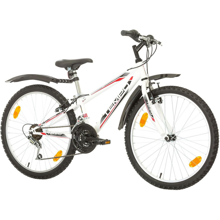 Гірський велосипед Probike Tempo 24 дюйми, 18 швидкостей, для хлопців і дівчат, зріст 130-155 см