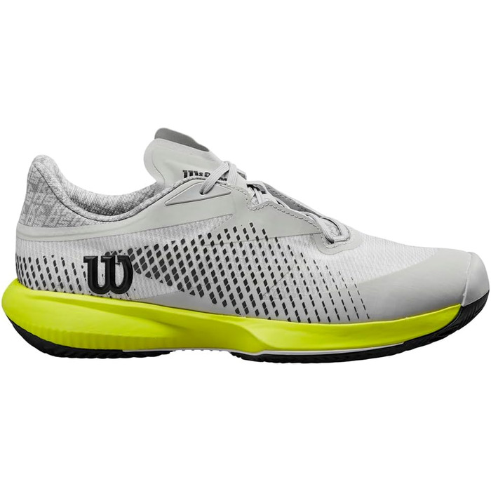 Тенісне взуття Wilson KAOS Swift 1.5 Clay для чоловіків, 43 1/3 EU, Pearl Blue/Black/Safety Yellow