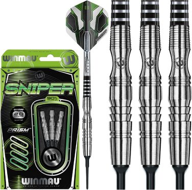 Дротики для дартсу WINMAU Sniper, нейлон, 20 г