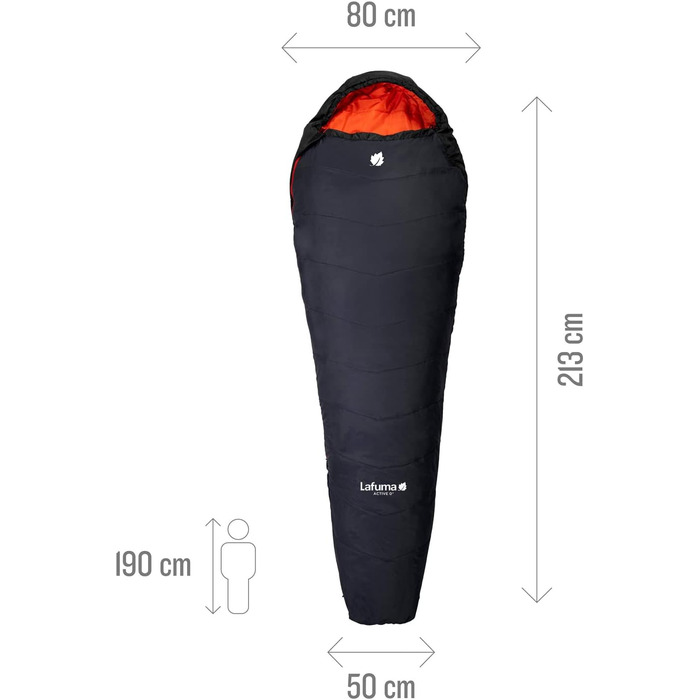 Сплячий мішок Lafuma Active 10, унісекс, блакитний