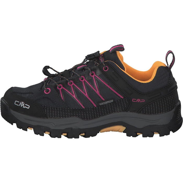 CMP Rigel Low Trekking Wp: Трекінгові черевики, Antracite-Bouganville, 38 EU
