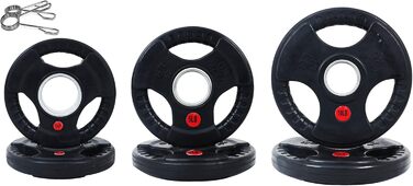 Гумова олімпійська гиря Signature Fitness 15,9 кг, чавун, 5,1 см, для силових тренувань і важкої атлетики