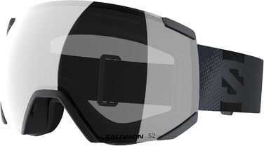 Гірськолижні маски Salomon Radium Unisex (Єдиний розмір, Ebony)