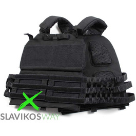 Жилет-обтяжувач Slavikosway 9,1 кг з пластинами для тренувань, калістеніки + фасціальна ролика