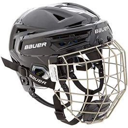 Хокейний шолом Bauer Reakt 150 Combo Senior, чорний, розмір S