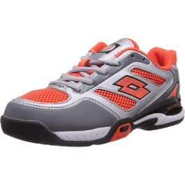 Дитячі тенісні кросівки Lotto Sport RAPTOR EVO JR (30 EU) – кольорові, червоно-срібні