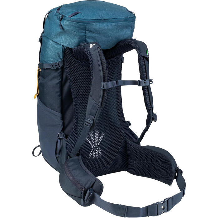 Туристичний рюкзак VAUDE Brenta 36+6 л, водонепроникний, з дощовиком, для жінок і чоловіків, зручний трекінговий рюкзак з органайзером (Eclipse)