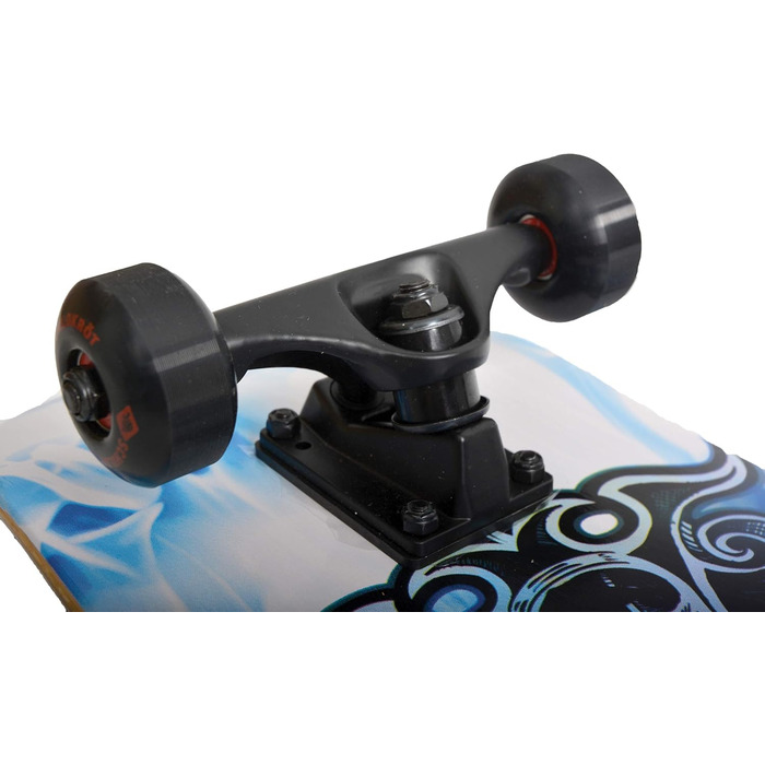 Скейтборд Schildkröt Grinder 31'' Преміум, 9-шарова кленова дека, ABEC9, подвійний кік, гриптейп