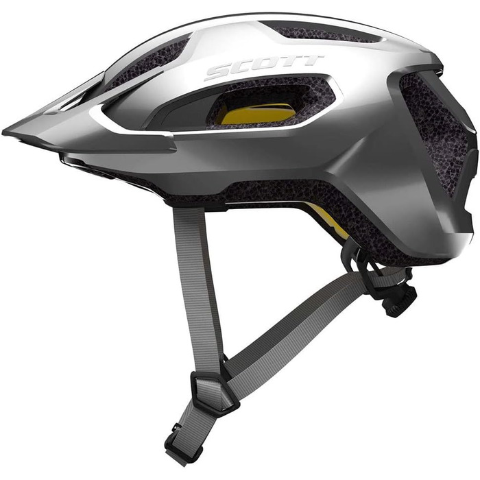Велосипедний шолом Scott Supra Plus MIPS MTB, сріблястий, розмір S/M (52-57 см), 2024