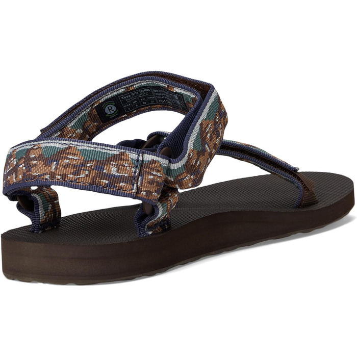 Чоловічі сандалії Teva Original Universal, зелено-блакитні, розмір 40 (40.5 EU), Desert Mosaic Chocolate Brown