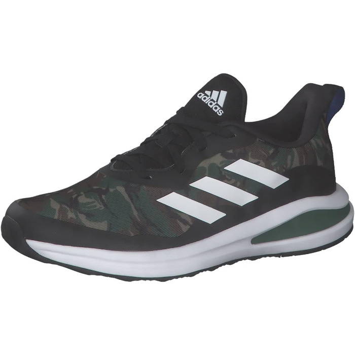 Кросівки Adidas Fortarun CF K Unisex, 38 EU, Core Black/Ftwr White/Green Oxide