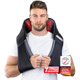 Масажер для шиї та спини Donnerberg Shiatsu з функцією прогріву, ударний, гарантія 7 років, сертифікат TÜV Süd