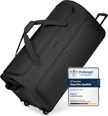 Велика дорожня сумка на колесах XXL 91 см, 128 л для чоловіків і жінок, Duffle Essentials