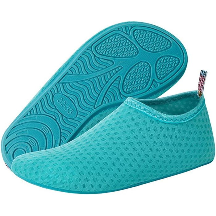 Світлодіодна шкарпетка-кальсони для плавання та відпочинку Sfit - дитячі та жіночі, розмір 22-45, аквамарин