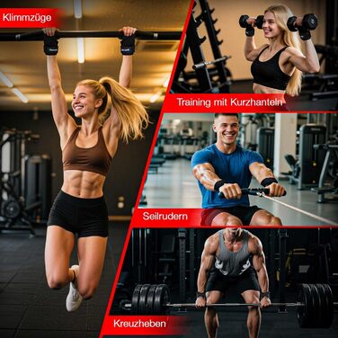 Підтримки для силових тренувань, ремені для підйому ваги зі шкіри, для бодібілдингу, важкої атлетики та фітнесу. Екстра-міцні, неслизькі, професійні тренувальні ремені для важких ваг, для чоловіків та жінок (Чорний, L)