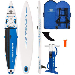 Надувна SUP-дошка Brunelli 12.6 Premium Touring, двошарова, 381 см