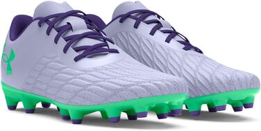 Кросівки футбольні Under Armour Magnetico Select 3.0 FG Unisex, білі, капри (45 EU, фіолетовий)