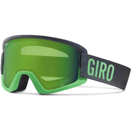 Гірськолижна маска Giro Herren Semi, яскраво-зелена, універсальний розмір, Turb faded
