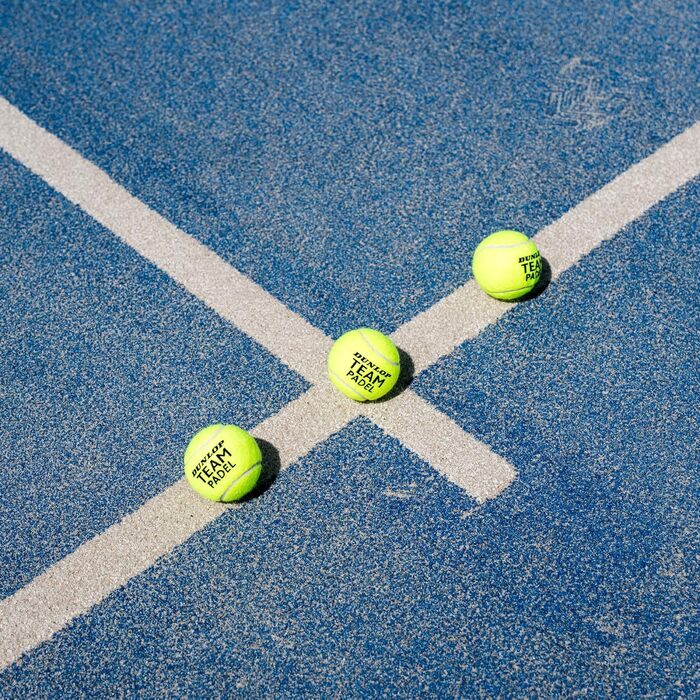 М'ячі для падел-тенісу Dunlop Team Padel (3 шт.)