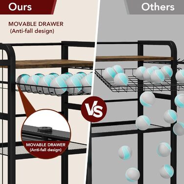 Організатор для домашнього спортзалу Homsorout: полиця для гантелей, йога-килимка, ролика, стрічок та еспандерів