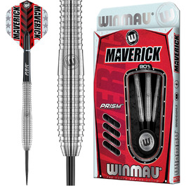 Дартс WINMAU Maverick 25 г, професійний, стілтіп, вольфрамовий, з наборами оперення та стрижнів