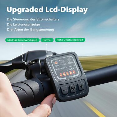 Складаний електровелосипед Finbike 16 дюймів, 7.8А·год акумулятор, захист від крадіжки, швидка зарядка 2.6 год, мотор 250Вт, 3 режими їзди, регульована висота сидіння, запас ходу до 55 км, для чоловіків та жінок