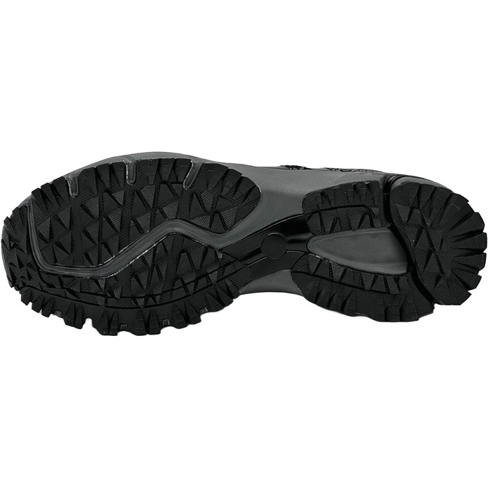 Чоловічі та жіночі кросівки для бігу та спорту, повсякденне взуття, outdoor, великі розміри (43 EU, чорний, темно-сірий)