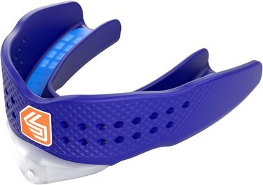 Захисник для рота Shock Doctor 9000 Superfit, унісекс, для всіх видів спорту, білий (для дорослих, королівський синій)