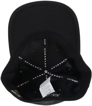 Чоловіча кепка Oakley Tincan Cap L-XL, чорна (Black/Carbon Fiber)