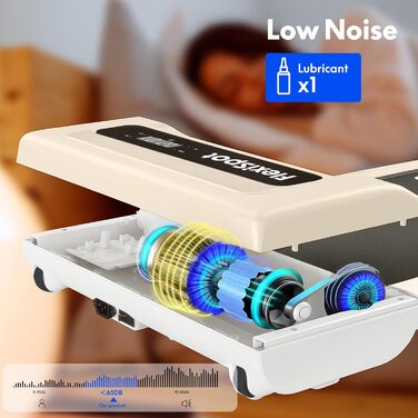 Тренажер для ходьби FlexiSpot Walking Pad 4 в 1 для дому та офісу, тихий біговий килимок з пультом та LED дисплеєм (Basic, White)