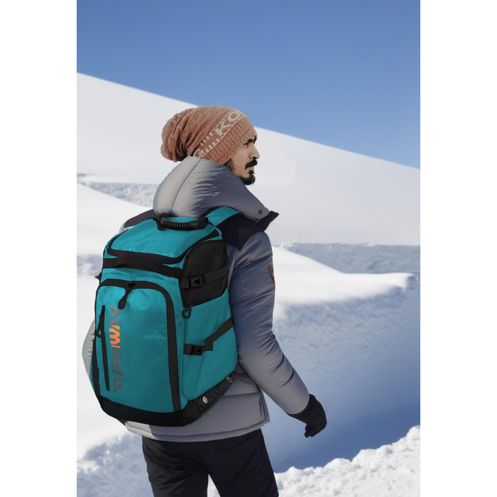 Чохол для лижних/сноубордистських черевиків TurnWay, Чохол для скейтбордингу (L, Синьо-чорний)