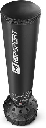 Стійка боксерська груша Hop-Sport 180 см, для дорослих і дітей, вільностояча, діаметр 32 см, міцна для силових тренувань