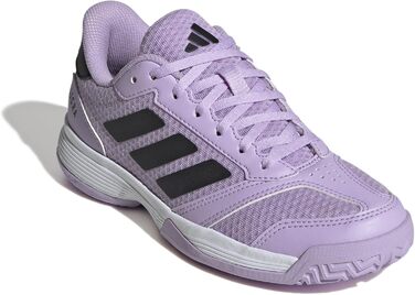 Дитячі кросівки Adidas Ligra 8 для залу - унісекс, Powder Plum/Core Black/Cloud White