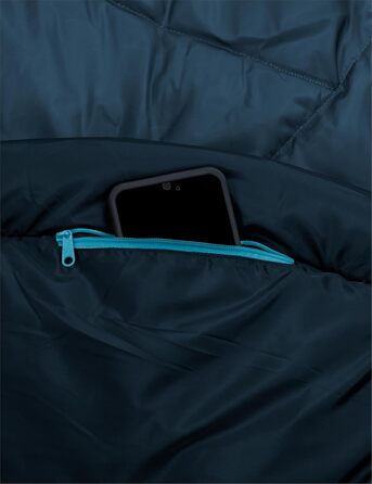 Намет VAUDE Sioux 400 XL II SYN для кемпінгу, 4 місця, синтетика, синій