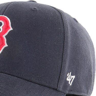 Кепка MLB Boston Red Sox MVP, унісекс, регульована, червоний логотип, темно-синій